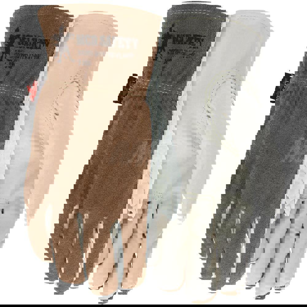 Gloves: Size S, Kevlar-Lined, Cowhide